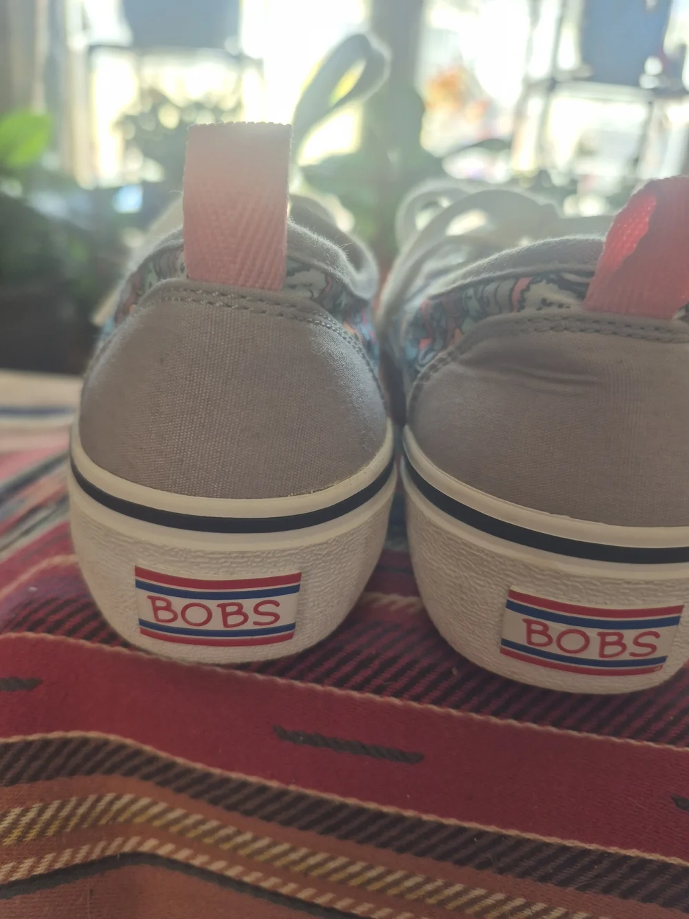 BOBS from Skechers canvas lace